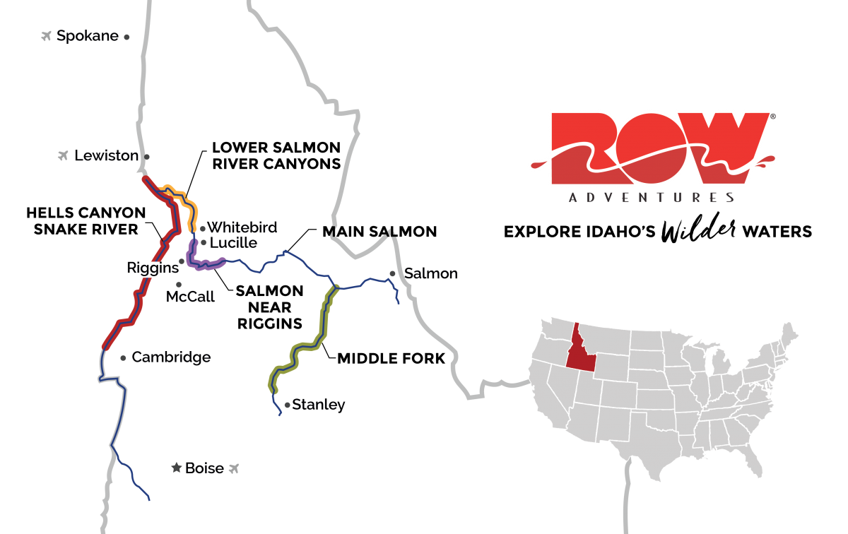 Salmon River Map