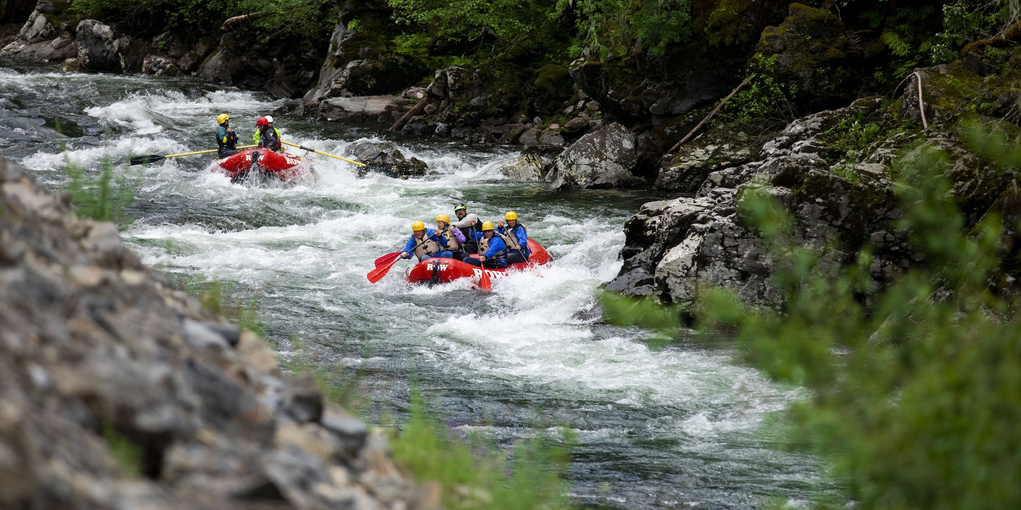 One-day whitewater rafting trip in Idaho, perfect for a short outdoor vacation