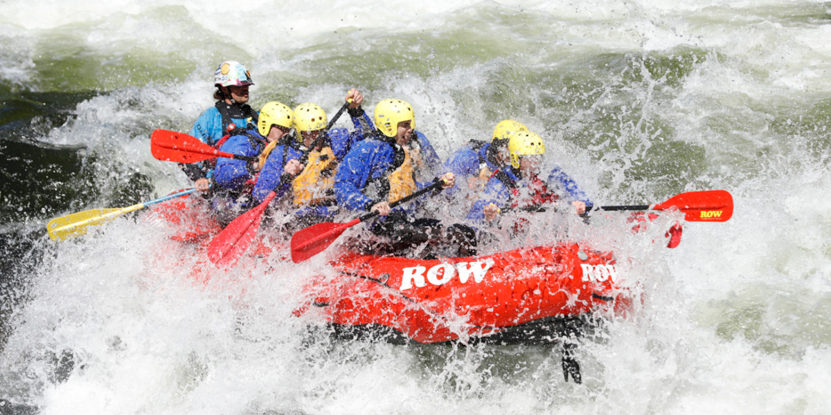 ROW and River Dance Lodge guests' enjoy the thrilling whitewater of the Lochsa River,