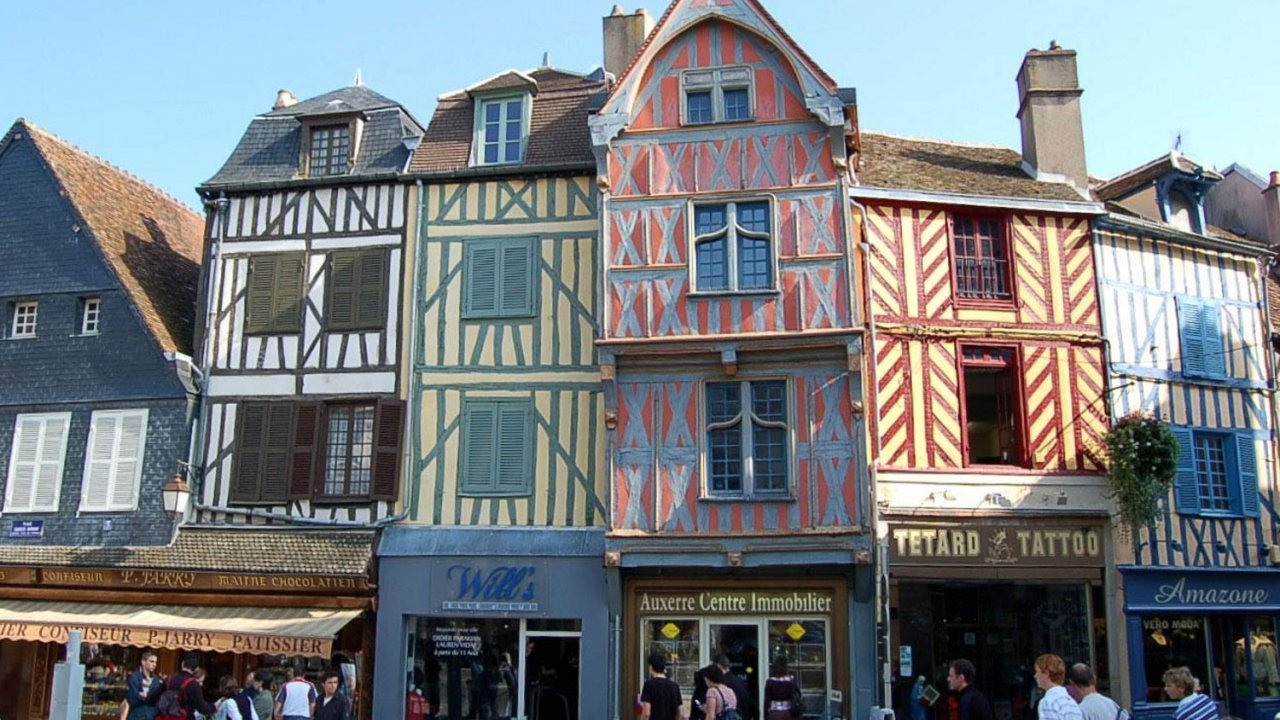 building exterior in france