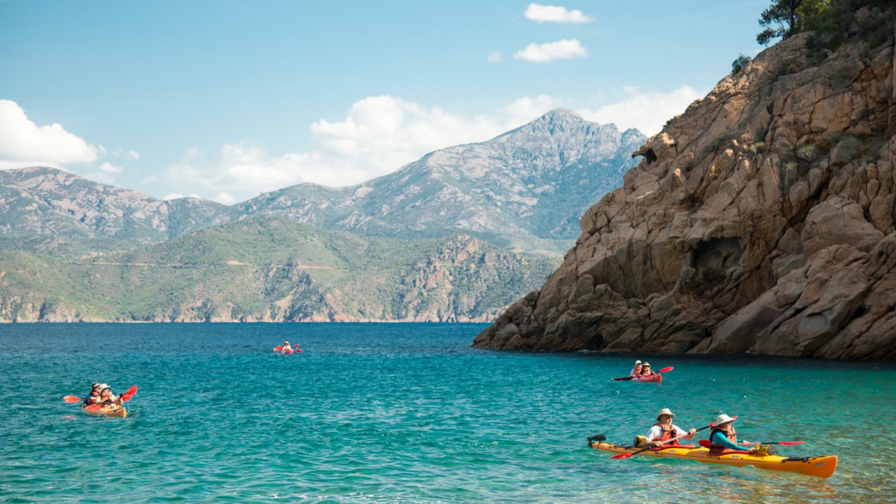 sea kayak in france