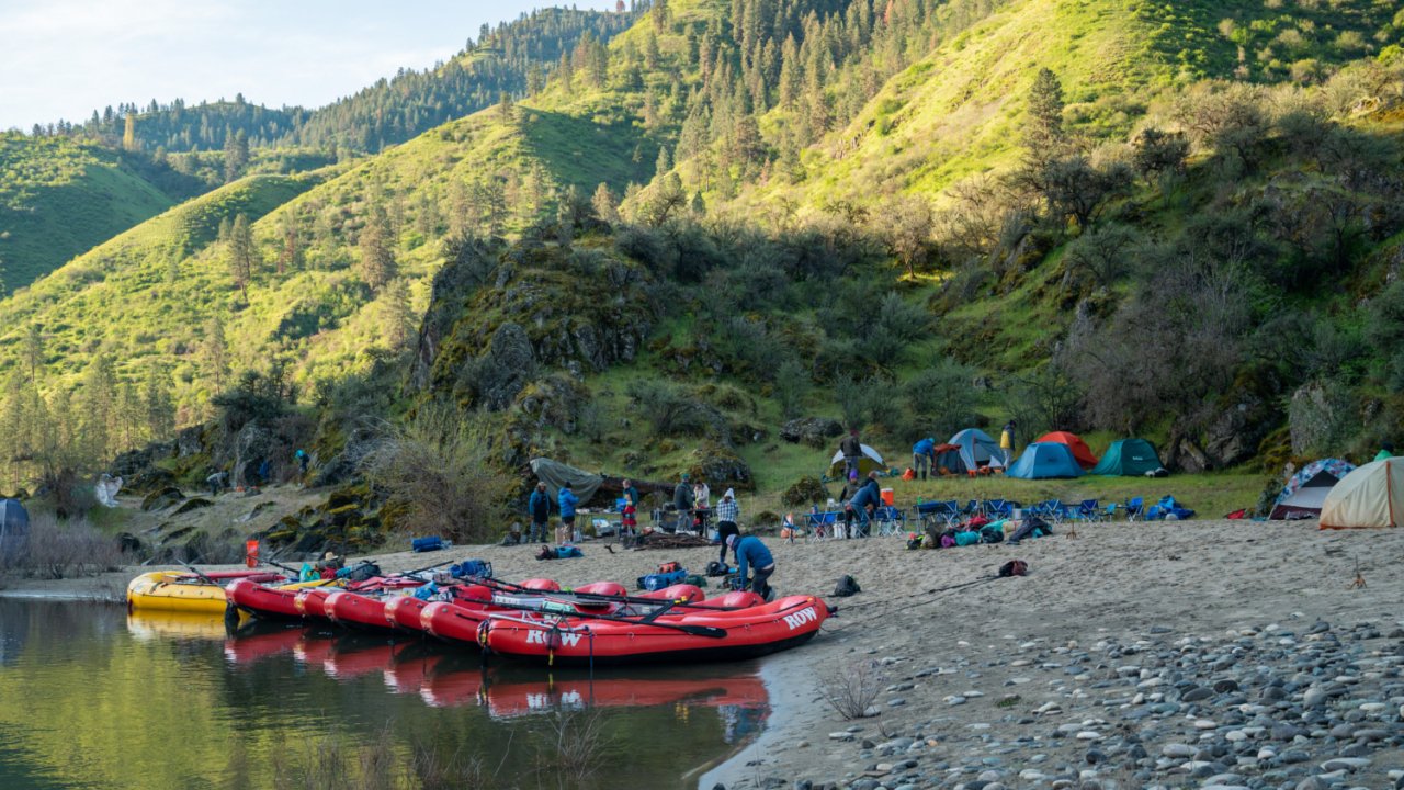 whitewater rafting camp