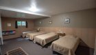 Bedroom accommodations at Marial Lodge in Oregon