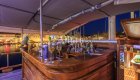 wet bar on Croatian yacht