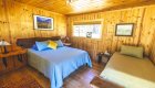 Bedroom at Half Moon Bar Lodge Rogue River