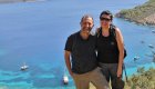 couple on turkey yacht trip