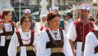 cultural dancers in croatia