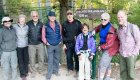 group hiking tour in france