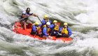 whitewater raft on the lochsa river