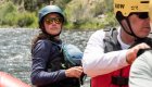 female whitewater guide