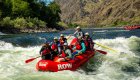 whitewater raft in hells canyon idaho