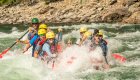people in whitewater raft on the salmon river