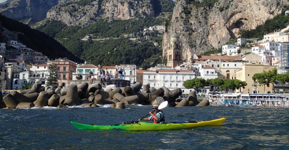 kayaking in Italy